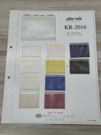 KR-2016 闪光网纱[面料] 人物布料 更多图片