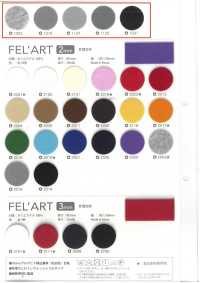 FELART-1 用一只耳朵掉落艺术 1 毫米厚[面料] 更多图片