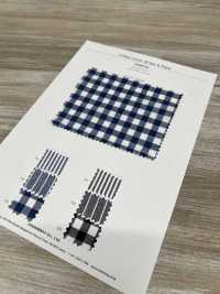 3SG007(6) 棉麻条纹和格子[面料] CHAMBRAY 更多图片