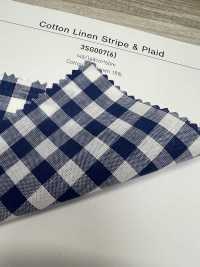 3SG007(6) 棉麻条纹和格子[面料] CHAMBRAY 更多图片
