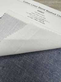 3SG027 棉麻混纺水洗布[面料] CHAMBRAY 更多图片