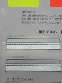 M-8000-PIPING m-8000阻燃滚注镶边[缎带/丝带带绳子] 明星品牌（星香） 更多图片