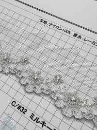 24903S 银色亮片化学公主色[蕾丝] 协和蕾丝 更多图片