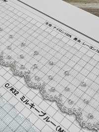 24904S 银色亮片网纱公主色[蕾丝] 协和蕾丝 更多图片