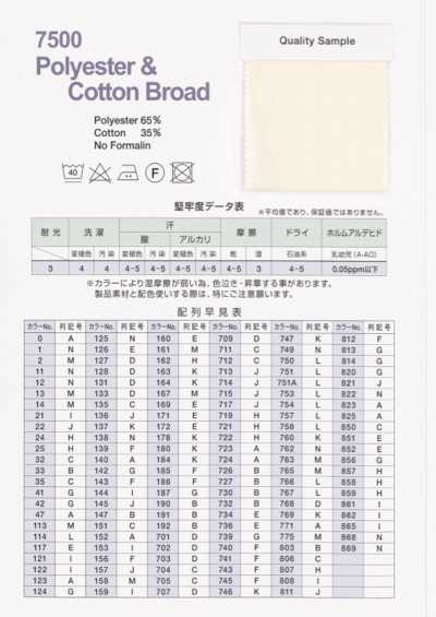 7500-PPT T/C平纹布 细芯・粗芯 镶边带