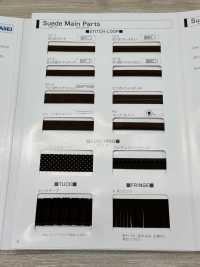 L-6400-PIPING L-6400麂皮镶边[缎带、带、绳子] 明星品牌（Hoshika） 更多图片