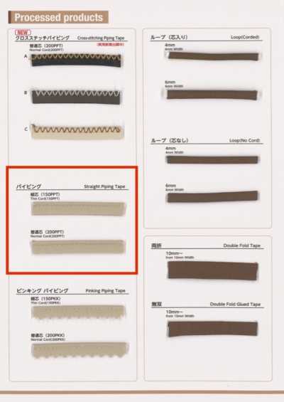 TM-0404-PPT TM 人工皮革 镶边 带
