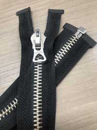 8-N-E-OR WALDES® 复古拉链，镍银，8 种尺寸，聚酯纤维带开口 朝日拉链(Waldes) 更多图片