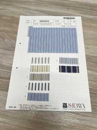 SBW3024 有机条纹布边[面料] 柴屋 更多图片