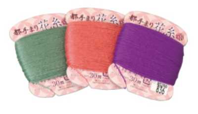 MIYAKO-HANA 都 手鞠花线 手工缝纫线