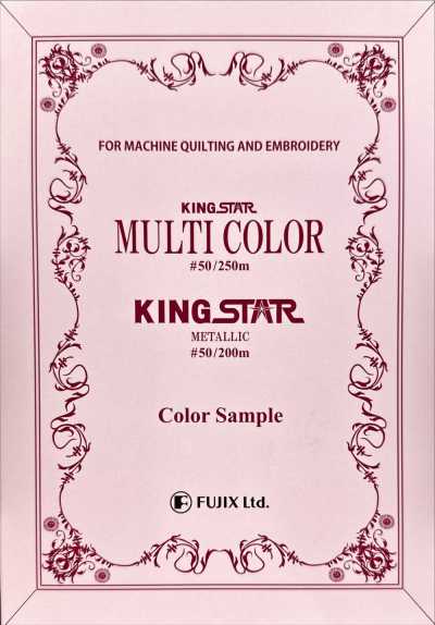 FUJIX-SAMPLE-27 King Star 多色金属光泽 样卡