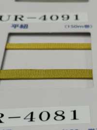 UR-4091 蜡绳子扁平线[缎带、带、绳子] UNITED RIBBONS 更多图片