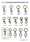 TRIGGER-SNAP-HOOK-4 圆头 豆阿米纳斯 12mm