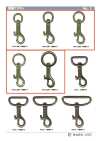 TRIGGER-SNAP-HOOK-6 圆头 小号枪形钩