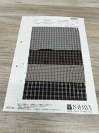 SB57530 60/1高密度平织迷你格纹[面料] 柴屋 更多图片