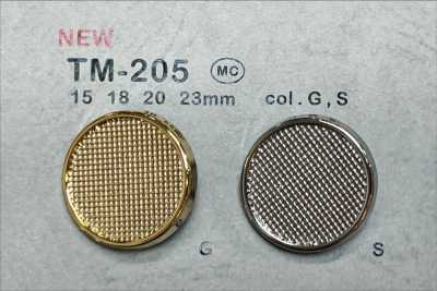TM-205 金属纽扣 背面脚 有边