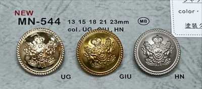 MN-544 徽章 金属纽扣 背足 带边