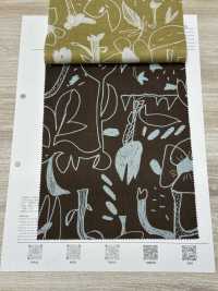 7025-1610-10 60精纺细布涂鸦花[面料] HOKKOH北高 更多图片