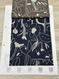 7025-1610-10 60精纺细布涂鸦花[面料] HOKKOH北高 更多图片