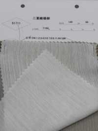 51711 双层编织柳条绉[面料] 帕里卡 更多图片