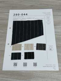 280-044 舒适亚麻条纹[面料] 佐佐木希尔睦（佐睦） 更多图片
