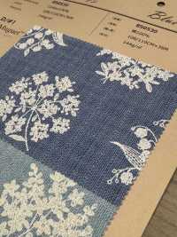 850530 坯布蓝色花园铃兰[面料] VANCET奔时代 更多图片