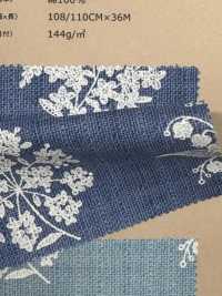 850530 坯布蓝色花园铃兰[面料] VANCET奔时代 更多图片