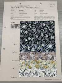 850532 SEVENBERRY® Scare 未漂白棉 忧郁花 瑞香/瑞香[面料] VANCET奔时代 更多图片