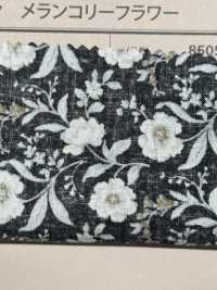 850533 SEVENBERRY® 恐慌未漂白棉忧郁花牡丹[面料] VANCET奔时代 更多图片