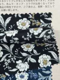 850533 SEVENBERRY® 恐慌未漂白棉忧郁花牡丹[面料] VANCET奔时代 更多图片