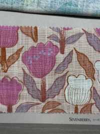 850539 SEVENBERRY® Linen Like Love Emo 系列郁金香[面料] VANCET奔时代 更多图片