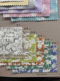 850540 SEVENBERRY® W 纱布柔软触感纱布动物[面料] VANCET奔时代 更多图片