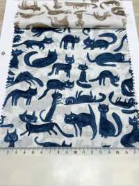 1026-625-2 60精纺细布猫[面料] HOKKOH北高 更多图片