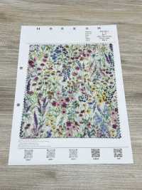 4026-660-2 60精纺细布水彩花[面料] HOKKOH北高 更多图片