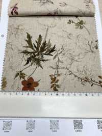 7026-700-1 CL坯布植物花卉图案[面料] HOKKOH北高 更多图片