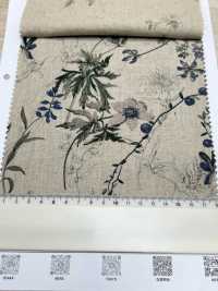 7026-700-1 CL坯布植物花卉图案[面料] HOKKOH北高 更多图片