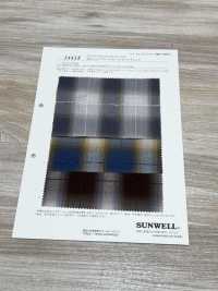 14418 50支线平纹布宽幅格子格纹[面料] SUNWELL三维尔 更多图片
