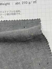 OS2240 HEMP/C 华达呢柿子单宁、木炭染色[面料] 柴屋 更多图片