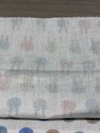 KTS3217 双层纱布兔子印花[面料] 更多图片