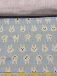 KTS3217 双层纱布兔子印花[面料] 更多图片