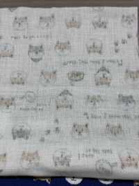 KTS6485 双层纱布柴犬印花[面料] 更多图片