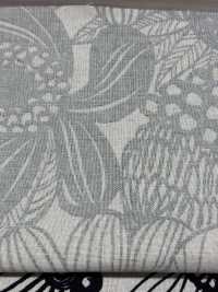 UP5678 麻帆布艺术花卉印花[面料] 更多图片
