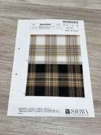 SB4H3005 棉质色织巴厘纱精纺细布格纹[面料] 柴屋 更多图片