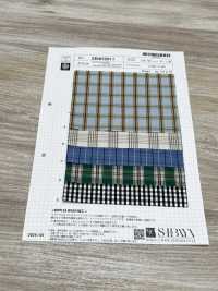 SB4H2011 棉布和ECOPET高密度平织波纹清洗剂[面料] 柴屋 更多图片