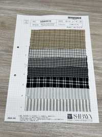 SBW3572 格纹和条纹[面料] 柴屋 更多图片