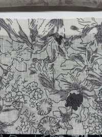 OKC034 60/亚麻印花线花[面料] 小原屋纤维 更多图片