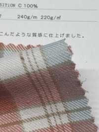 CH-6347 格纹拉绒小线结斜纹[面料] 桑村纺织 更多图片