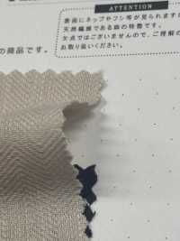 CHL-6349 麻不均匀线亨利衫再生水洗加工[面料] 桑村纺织 更多图片