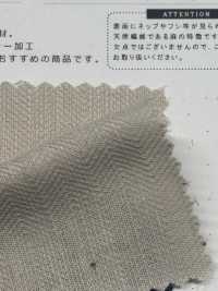 CHL-6349 麻不均匀线亨利衫再生水洗加工[面料] 桑村纺织 更多图片