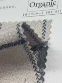 SBT-020 有机什锦人字纹格纹格纹[面料] 桑村纺织 更多图片